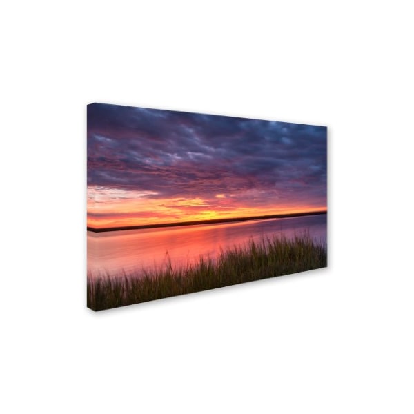 Michael Blanchette Photography 'Drama At The Marsh' Canvas Art,30x47